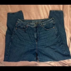 American Eagle mom straight jeans
